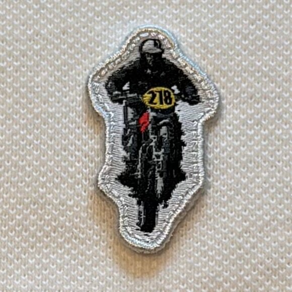 Barbour International Steve McQueen Collection White Polo XXL - Picture 3 of 7